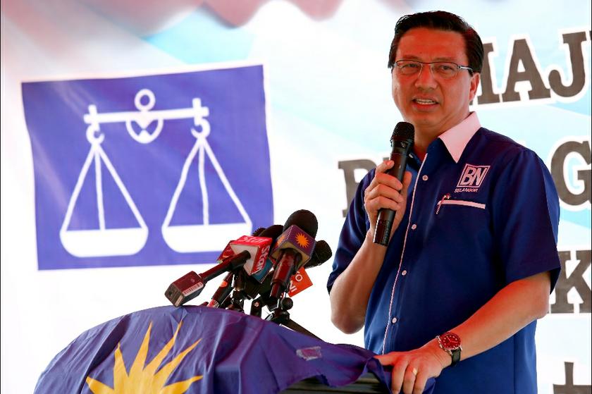 MCA president Datuk Seri Liow Tiong Lai speaks during the launch of MCA Kajang operations centre at Taman Berjaya in Kajang, on February 16, 2014. u00e2u20acu201d Picture by Saw Siow Feng 
