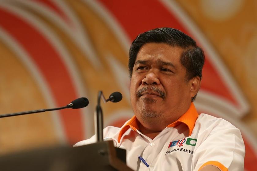 Haji Mohamad Sabu speaks at Pakatan Rakyatu00e2u20acu2122s fifth national convention at Setia City Convention Centre in Shah Alam March 8, 2014 Saw Siong Feng