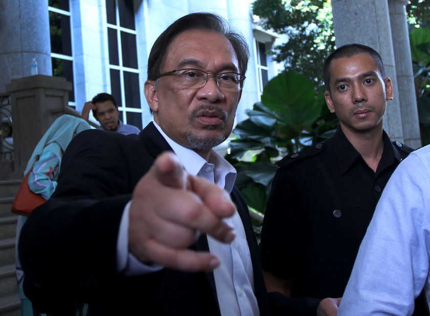 The Federal Court is hearing today Datuk Seri Anwar Ibrahimu00e2u20acu2122s challenge of the Court of Appealu00e2u20acu2122s decision to overturn a lower courtu00e2u20acu2122s decision to acquit him of the charge. u00e2u20acu2022 Picture by Yusof Mat Isa