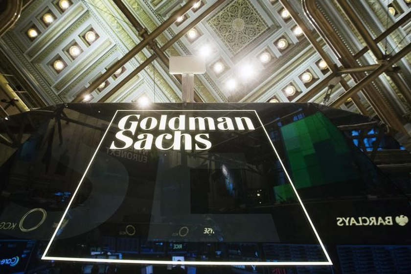 A Goldman Sachs sign above the floor of the New York Stock Exchange January 24, 2014. u00e2u20acu201d Reuters pic