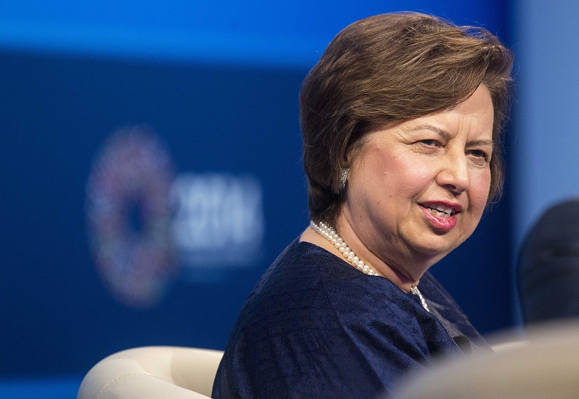Governor of the Bank Negara Malaysia Zeti Akhtar Aziz participates in a discussion on the global economy during the World Bank/IMF Annual Meeting in Washington October 9, 2014. u00e2u20acu201d Reuters pic
