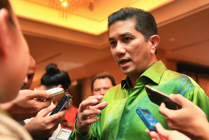 Selangor Mentri Besar Azmin Ali attends u00e2u20acu02dcThe First International Conference on the World Forum for Muslim Democratsu00e2u20acu2122 dinner in Petaling Jaya November 2, 2014. u00e2u20acu201d Picture by Saw Siow Feng