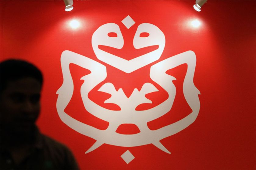 The Umno logo is seen at the Putra World Trade Centre in Kuala Lumpur. u00e2u20acu2022 Picture by Yusof Mat Isa