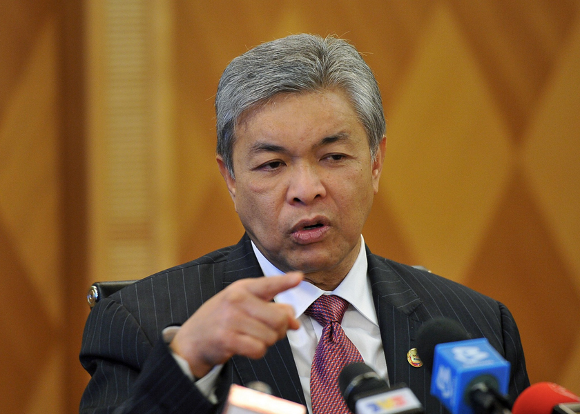 Home Minister Datuk Seri Dr Ahmad Zahid Hamidi expects much closer relations with Australia in dealing with border issues, December 19, 2014. u00e2u20acu201d Bernama pic