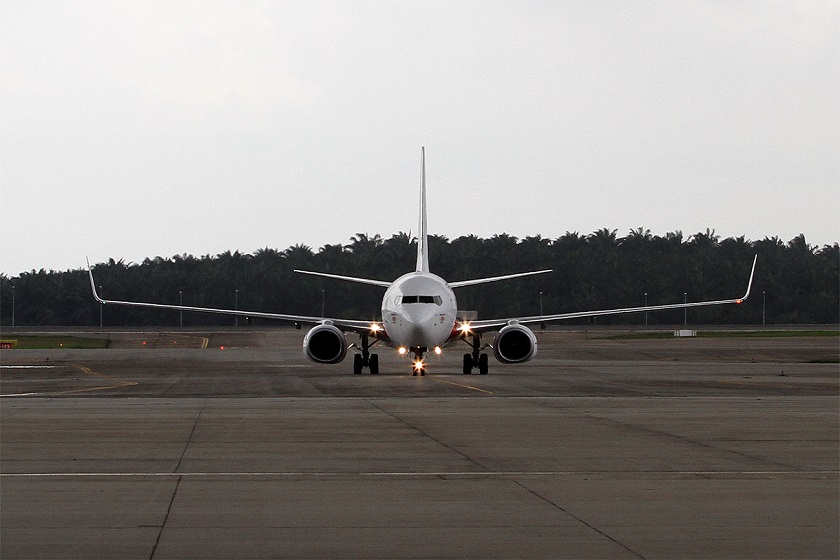 MASu00e2u20acu2122 100th Boeing 737 aircraft touches down at KLIA in Sepang, December 22, 2014. u00e2u20acu201d Picture by Yusof Mat Isa