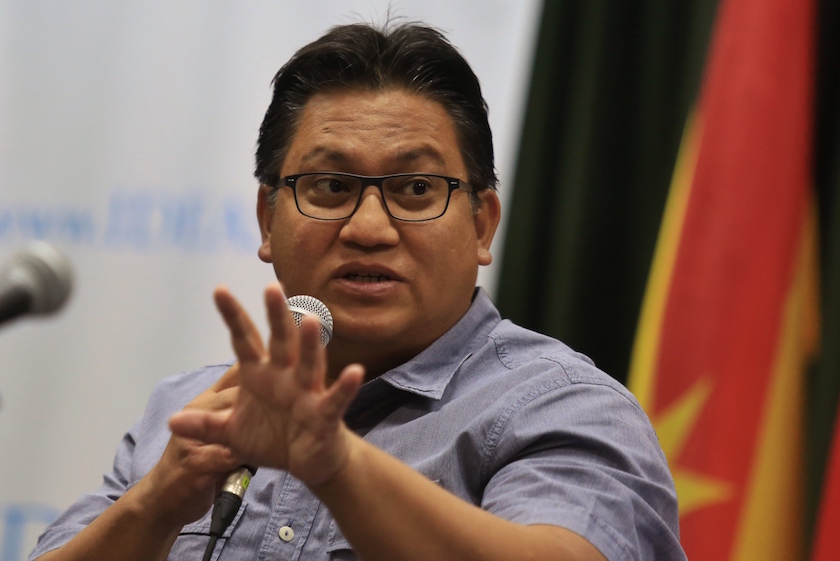 Datuk Nur Jazlan Mohamed speaks during the fifth anniversary of the IDEAS think-tank in Kuala Lumpur February 7, 2015. u00e2u20acu201d Picture by Saw Siow Feng