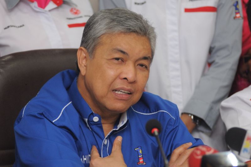Home minister Datuk Seri Dr Ahmad Zahid Hamidi says there will be surprise in Permatang Pauh by-election, April 17, 2015. u00e2u20acu2022 Picture by K. E. Ooi