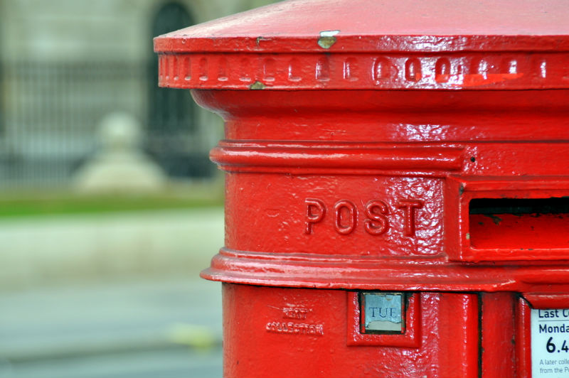 Anthony Trollope is credited with introducing the British pillar box. u00e2u20acu201d AFP Relaxnews