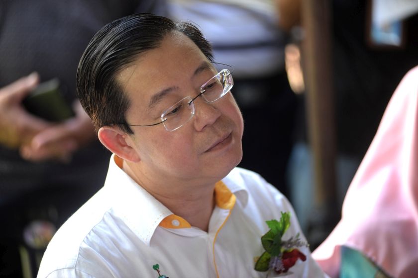 Lim Guan Eng wants a BN minister to guarantee that Penang doesn't have to pay GST for its development projects. u00e2u20acu201d Picture by K.E.Ooinn