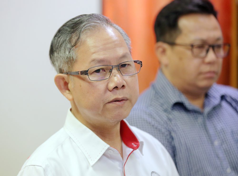 Deputy Health Minister Dr Lee Boon Chye says the government will introduce pneumococcal vaccinations for children starting from June. u00e2u20acu2022 Picture by Farhan Najib