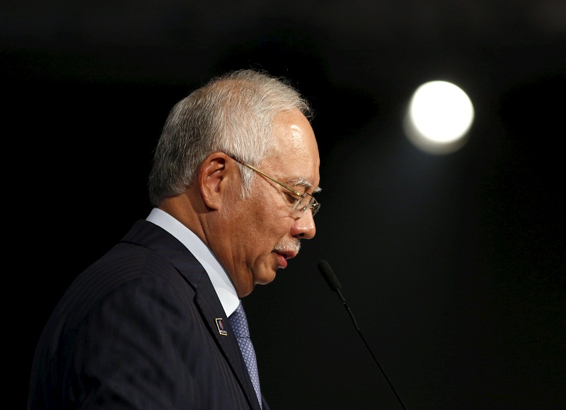 Prime Minister Datuk Seri Najib Razak attends the Khazanah Megatrends Forum in Kuala Lumpur, Malaysia, October 6, 2015. u00e2u20acu201d Reuters pic