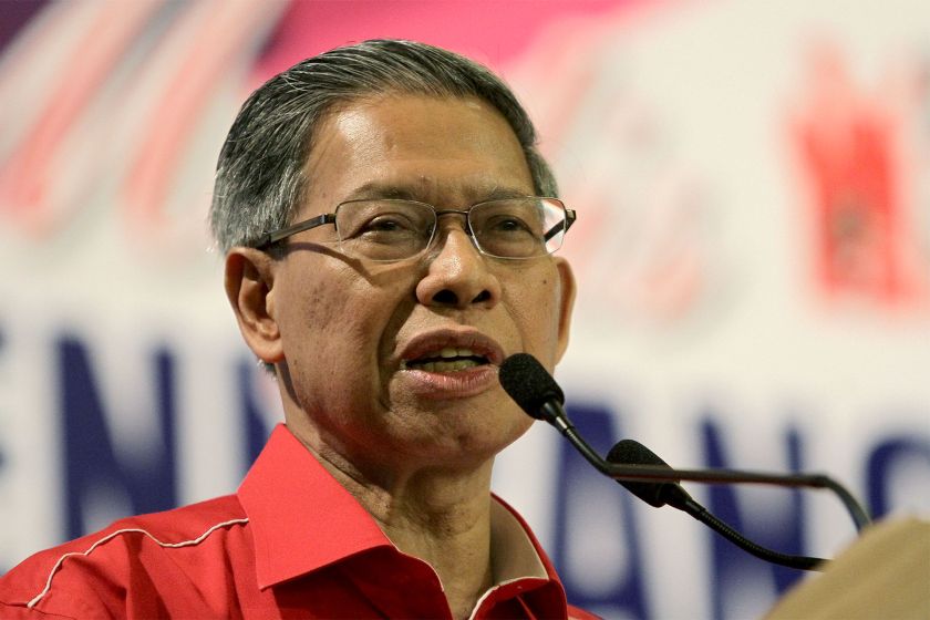 Minister of International Trade and Industry, Datuk Sri Mustapha Mohamed speaks during a public forum on Trans-Pacific Partnership Agreement (TPPA) at the PWTC in Kuala Lumpur. u00e2u20acu201d Picture by Yusof Mat Isa