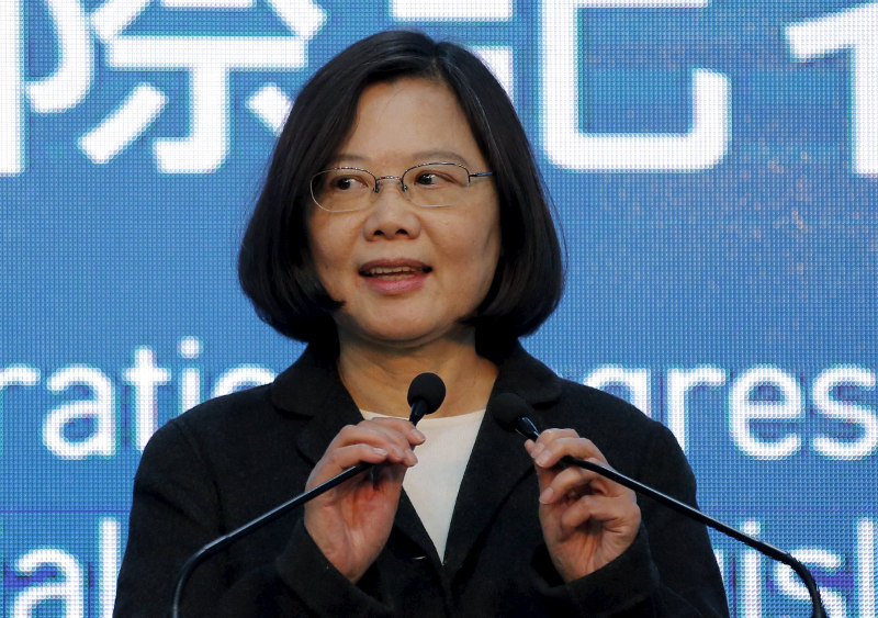 Democratic Progressive Party (DPP) Chairperson and presidential candidate Tsai Ing-wen speaks to the media after her election victory at party headquarters in Taipei, Taiwan January 16, 2016. u00e2u20acu201d Reuters pic