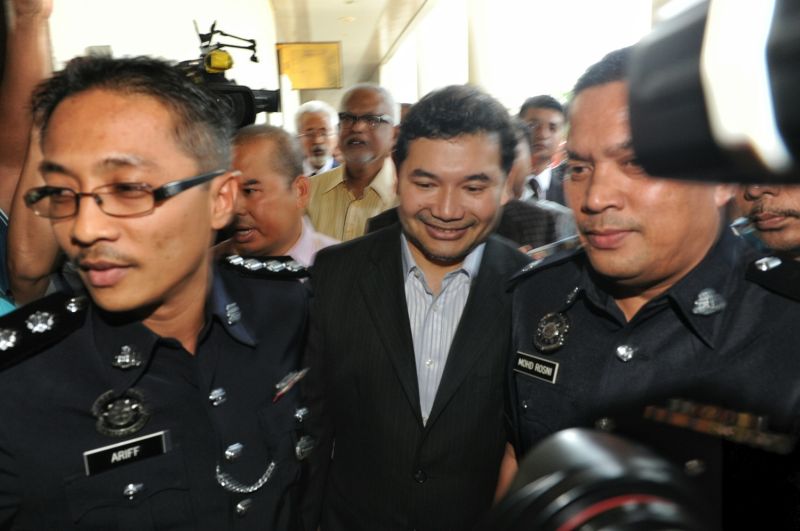 PKRu00e2u20acu2122s Rafizi Ramli will be charged in court tomorrow morning, April 8, 2016. u00e2u20acu2022 Picture by Saw Siow Feng