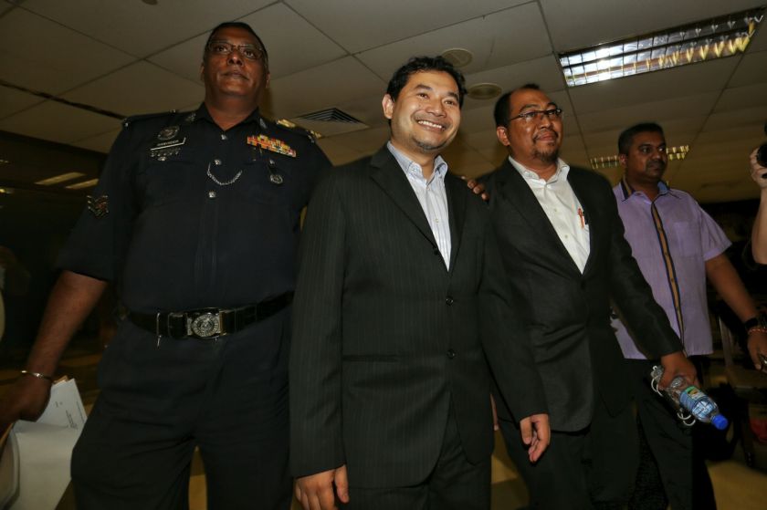 PKRu00e2u20acu2122s Rafizi Ramli will be charged in court tomorrow morning, April 8, 2016. u00e2u20acu2022 Picture by Saw Siow Feng