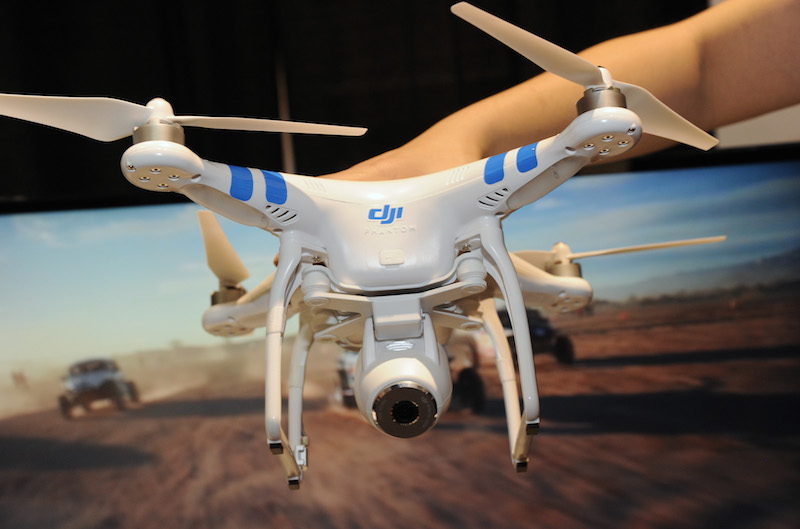 The DJI GO app is already also already available for YouTube Live streaming. u00e2u20acu201d AFP-Relaxnews pic