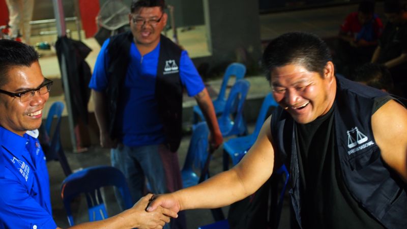 嘉玛说，适耕庄选民都了解他，而他有信心会获得37%华裔选民支持。-M中文网-