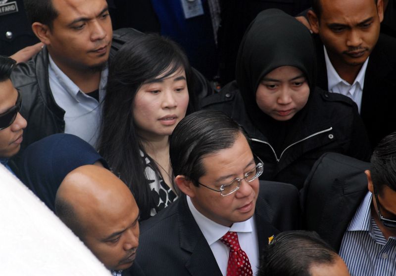 Penang Chief Minister Lim Guan Eng has claimed trial to two charges u00e2u20acu2022 one under Section 23 of the MACC Act and another under Section 165 of the Penal Code. u00e2u20acu2022 Bernama pic