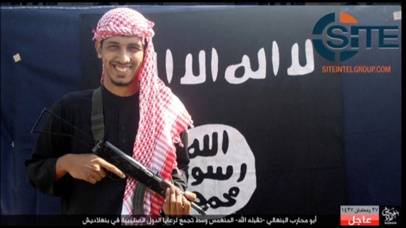 A still image taken from video of the SITE Intel Group's Twitter page shows an undated photo of Nibras Islam with a gun. u00e2u20acu201d Reuters pic