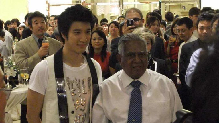 wang leehom and s r nathan-picture via wang leehom fb