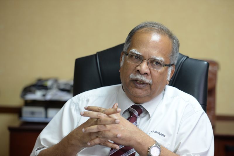 Prof P. Ramasamy speaks to Malay Mail Online in George Town, Penang, on August 10, 2016. u00e2u20acu2022 Picture by KE Ooi