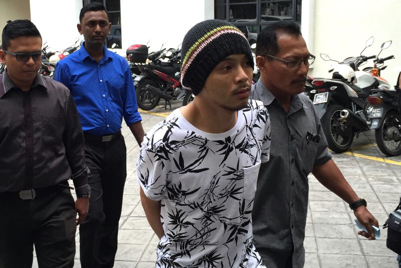 Rapper Namewee is bought to court to extend his remand, August 25, 2016. u00e2u20acu2022 Picture by KE Ooi