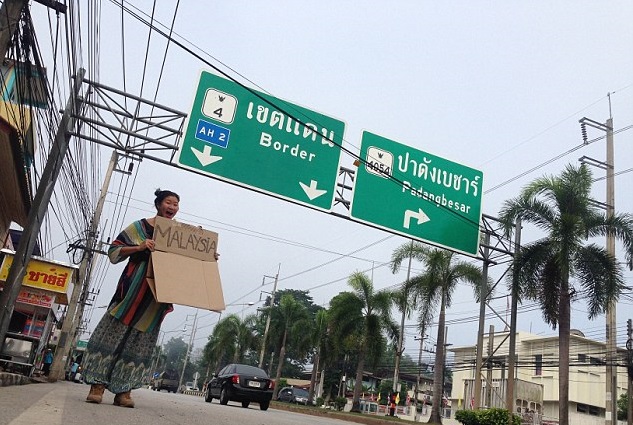 搭便车好好玩，佩特拉大力推荐单身女性一定要试一试。-图取自Petrina Thong instagram-