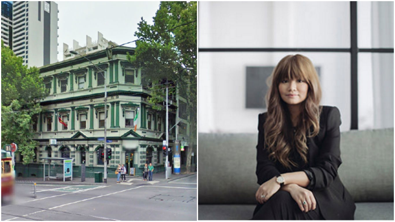 right:Adelene Teh (Dato Teh Kean Ming's Daughter), Left:Celtic Club, Melbourne