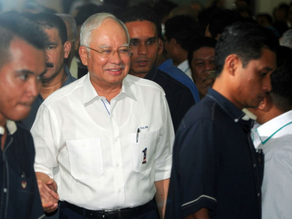 BINTULU, 16 Sept -- Perdana Menteri Datuk Seri Najib Tun Abdul Razak hadir pada majlis ramah mesra dengan kakitangan Petronas di Dewan Suarah Bintulu hari ini.n--fotoBERNAMA (2016) HAK CIPTA TERPELIHARA
