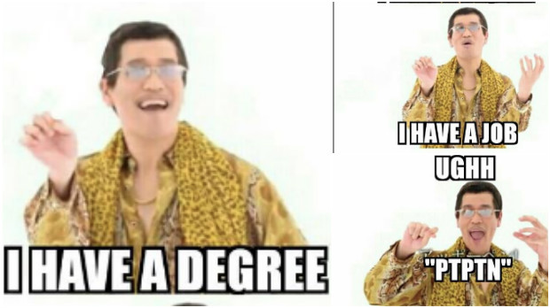 ptptn meme with the popular Japanese songs