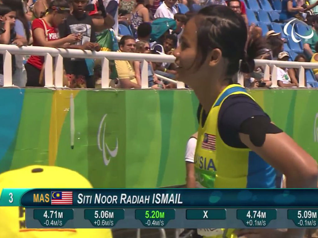 Siti Noor Radiah T20 bronze in Paralympics