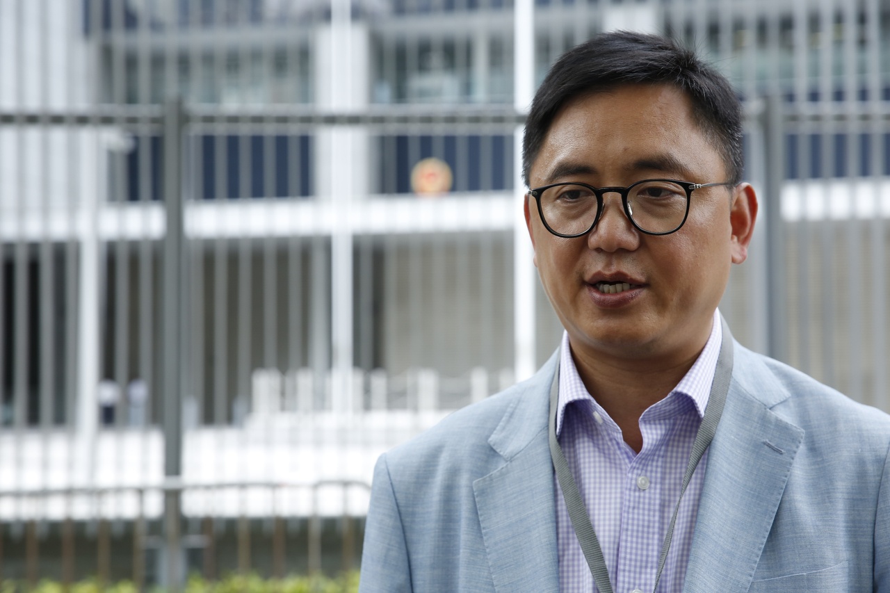 自由党周永勤受威胁弃选立法会，震惊香港政坛。-图取自香港01-