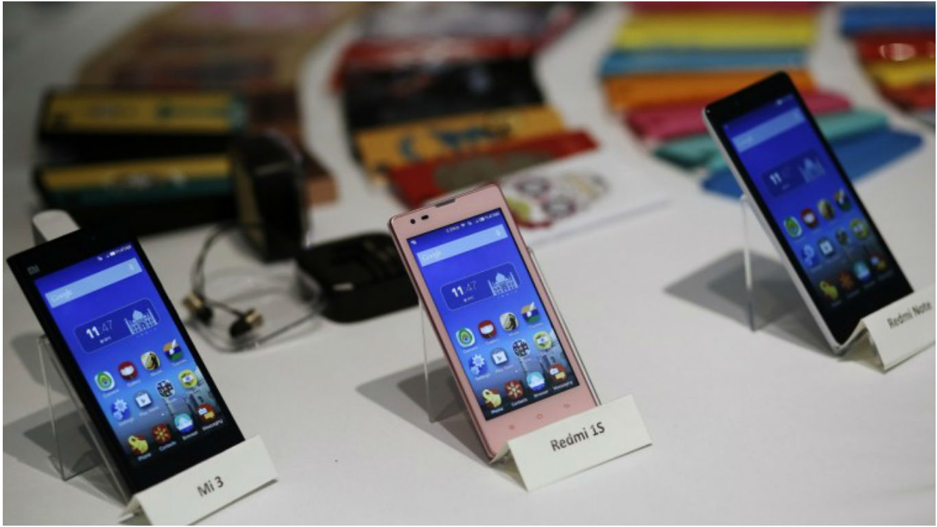 Xiaomi Mi Max image surface online ahead of launch; key design elements revealed. Pictured:Three models of China's Xiaomi Mi phones are pictured during their launch in New Delhi July 15, 2014. China's Xiaomi said it intends to invest heavily in India as t