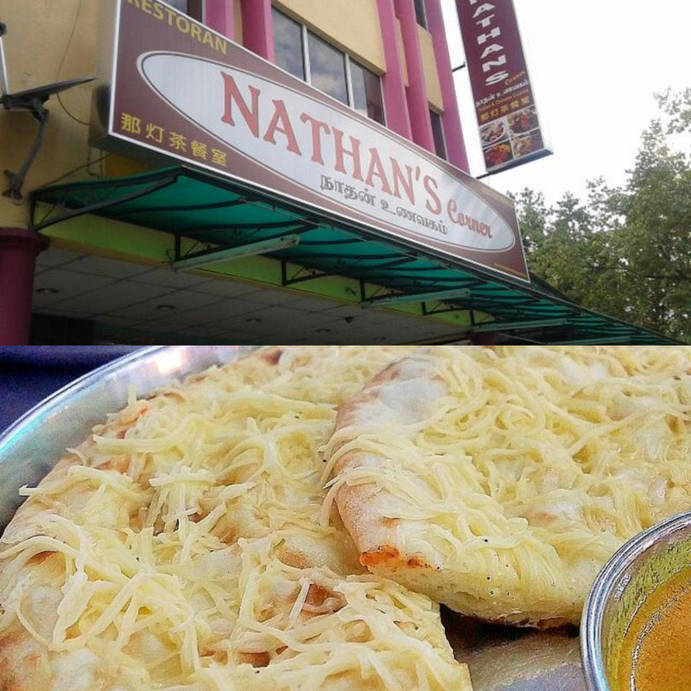 这个Cheese Naan的味道绝对可以媲美一大粒的起司披萨！图取自：sini.com