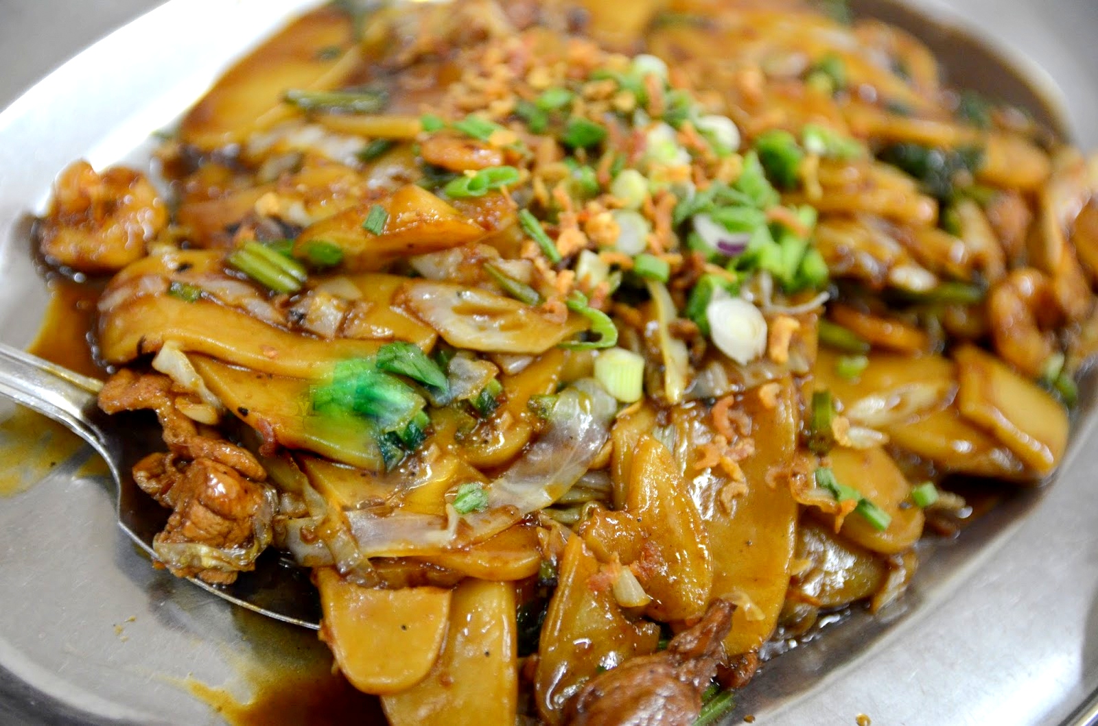 小编好奇，到底是怎样可以炒到那么Q，味道那么好吃的呢？图取自：eddyrushfatboy