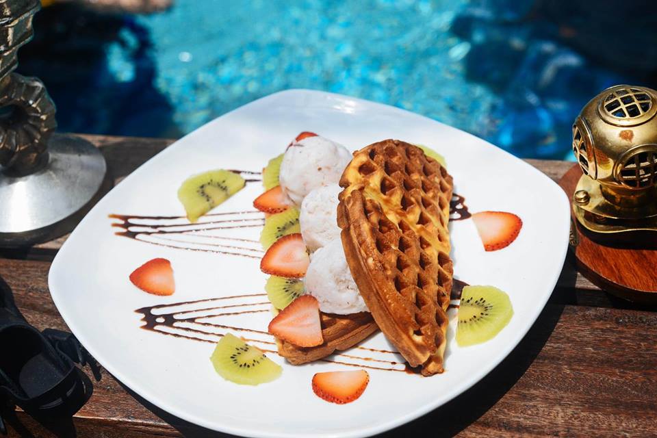 能治愈任何心情的waffle，你们自己感受下吧！