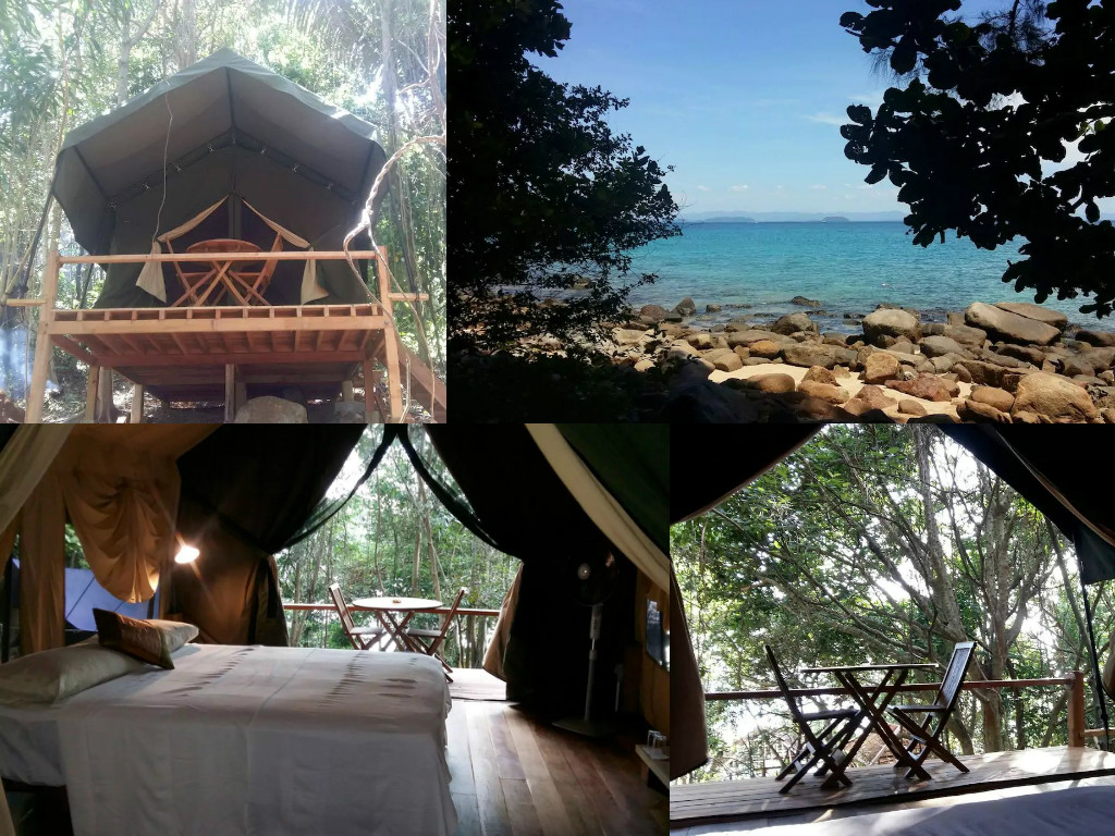 在树上露营，你试过吗？图取自：airbnb