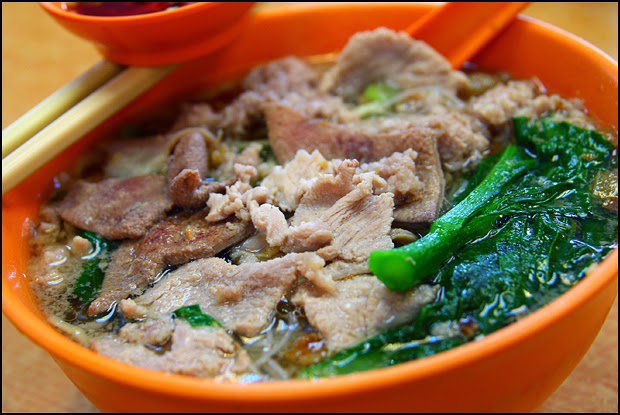 “等久久猪肉粉”上桌了！ 图取自：gigacircle 