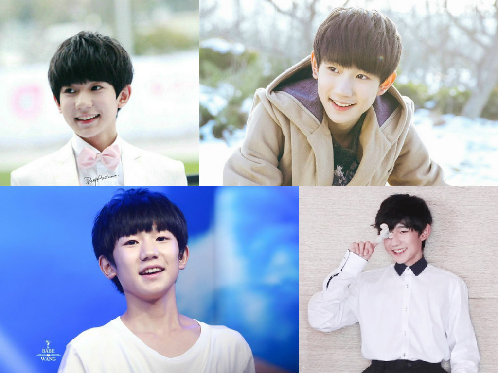 有一种笑容叫王源。图取自：bizhi 