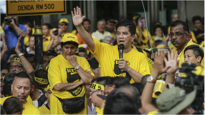 雪州大臣兼公正党署理主席拿督斯里阿兹敏。-M中文网Mat Yusof摄-