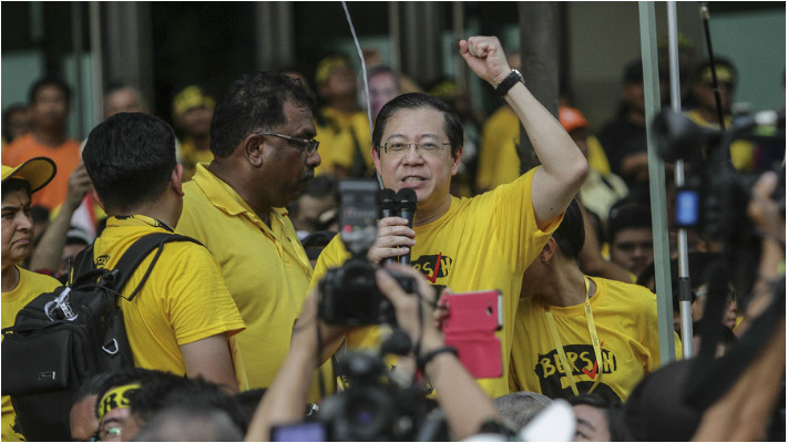 槟州首长兼行动党总秘书林冠英。-M中文网Mat Yusof摄-