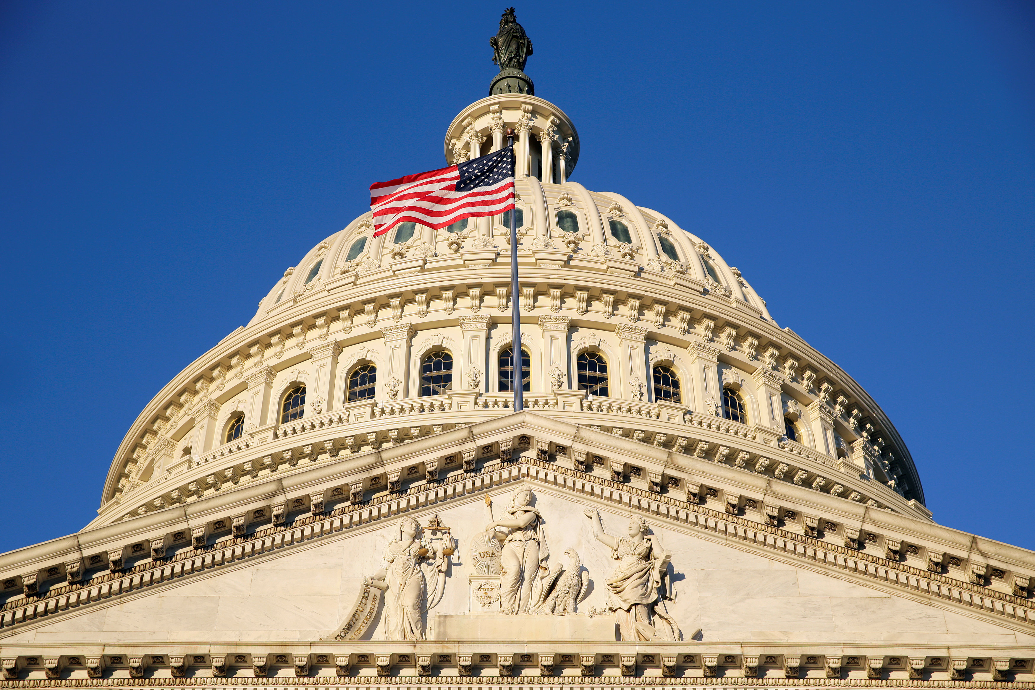 The U.S. Capitol stands in Washington, U.S., November 7, 2016. REUTERS/Joshua Robertsn