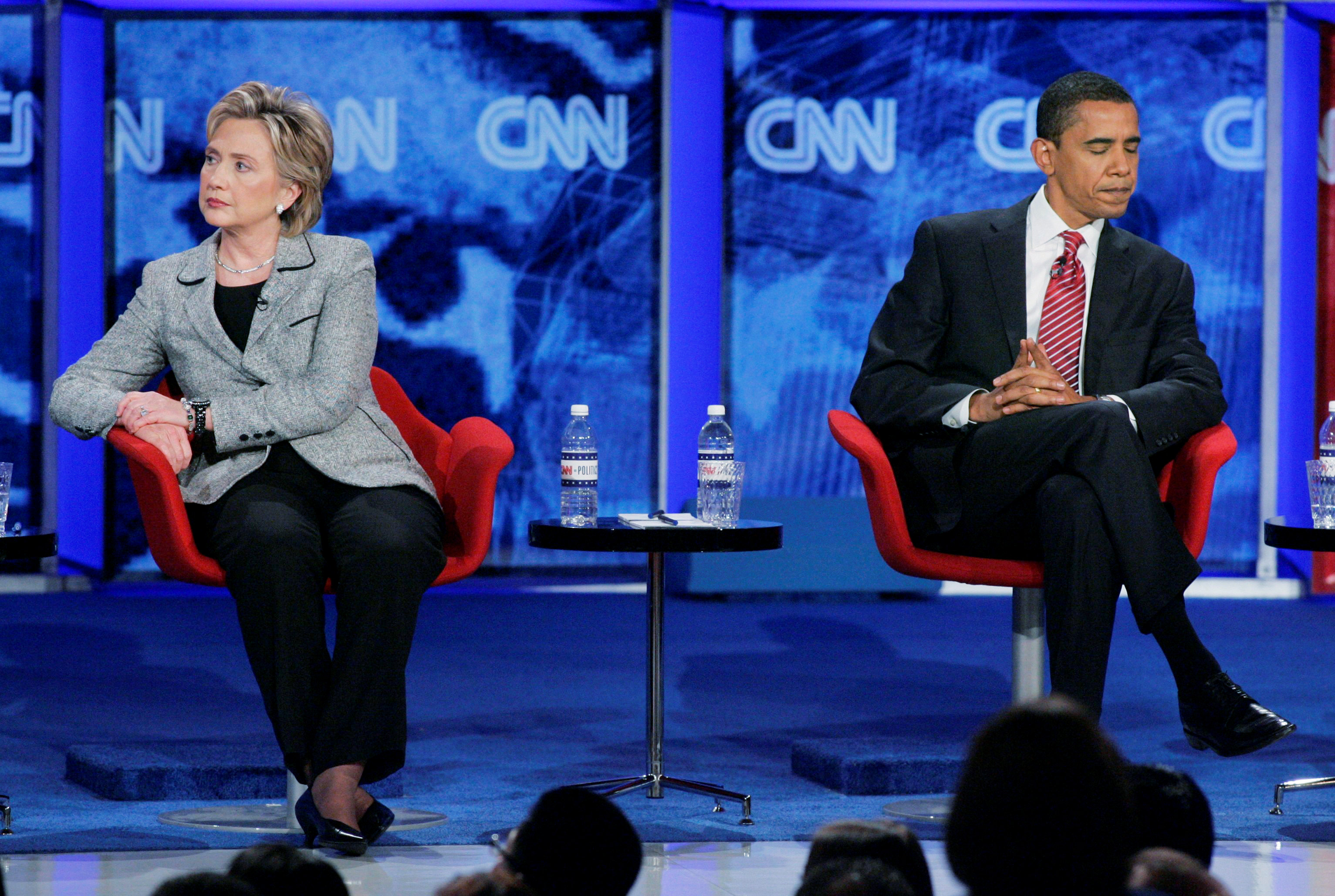 希拉莉曾参加2008年的美国总统选举，但在民主党总统候选人初选中败给了奥巴马。-路透社-
