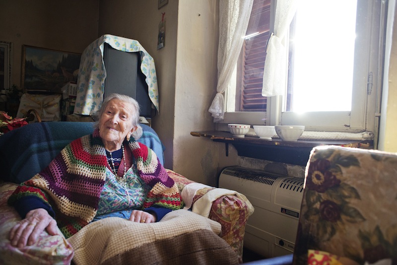 Emma Morano, 115, in her home in Verbania, Italy, January 4, 2015. u00e2u20acu201d NYT pic 