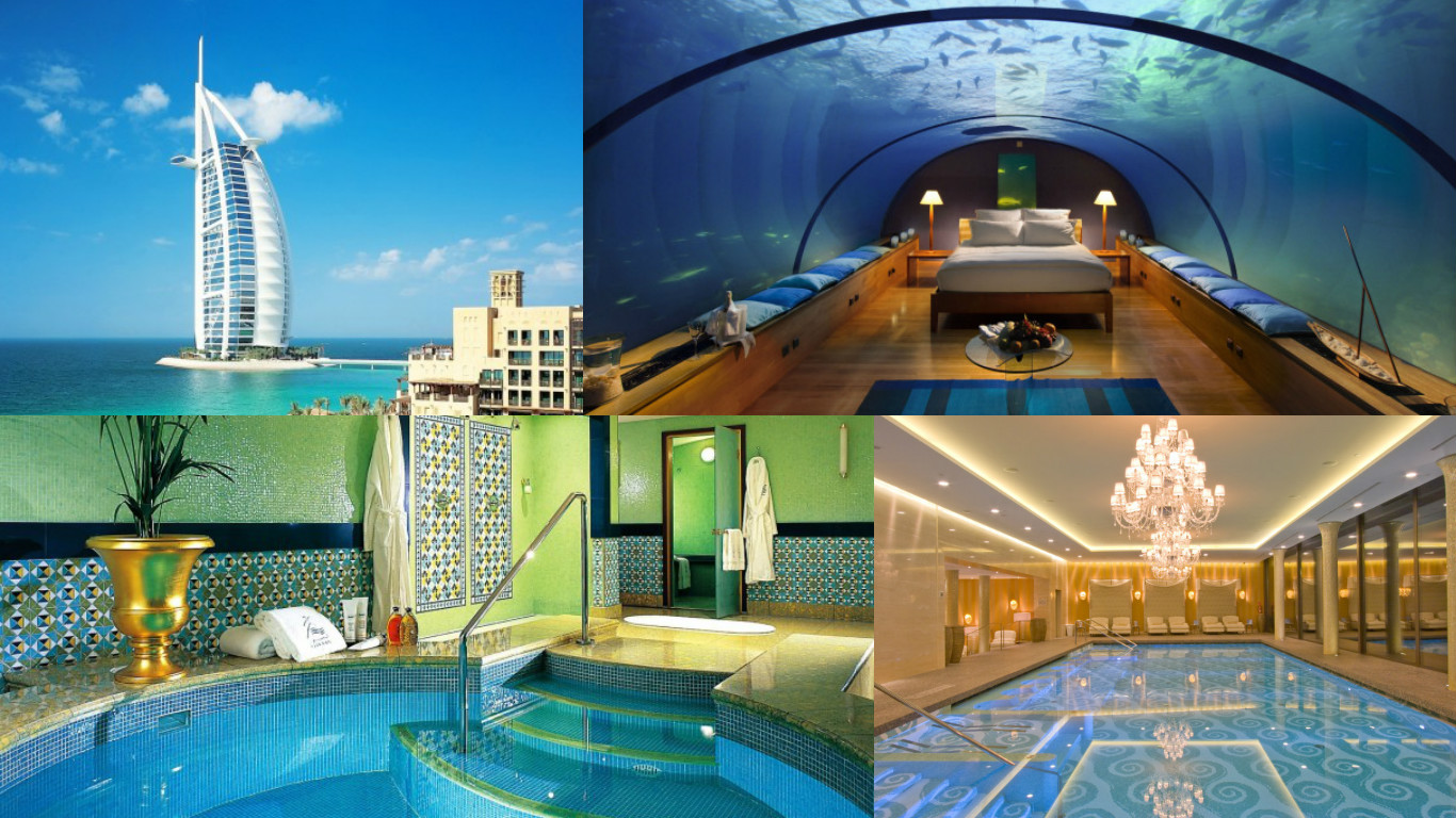 迪拜人的想法：哎呀，今天不想住家，去住Burj al arab 吧！图取自：tourism-spot 