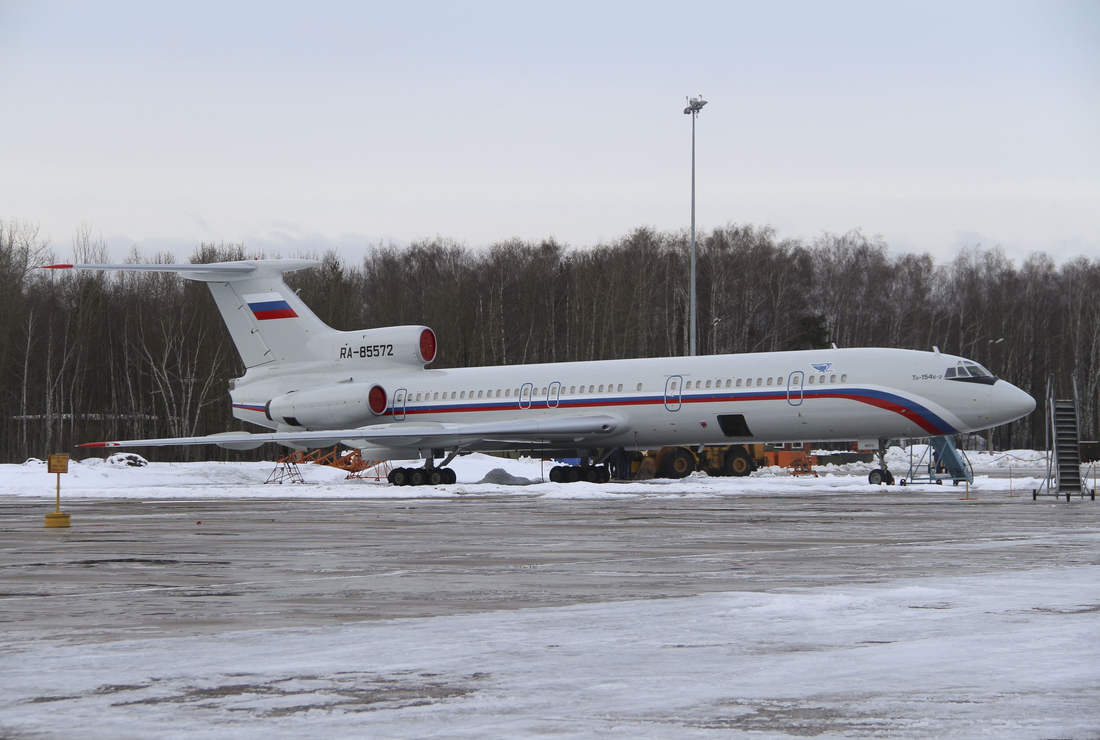 图-154飞机最多可载180人，在俄罗斯、前苏联成员国、东欧地区、伊朗仍是主要民航交通工具。-路透社-