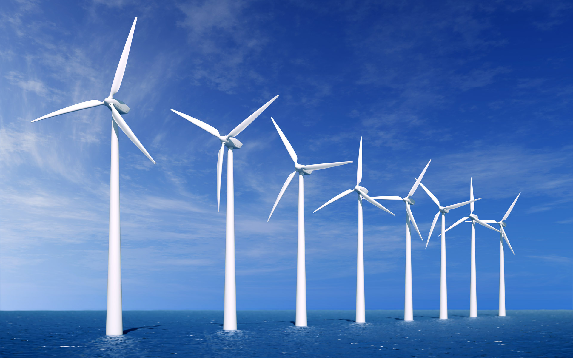 作为没有公害的能源之一，风力将会成为未来的趋势之一。图取自：ivsky 