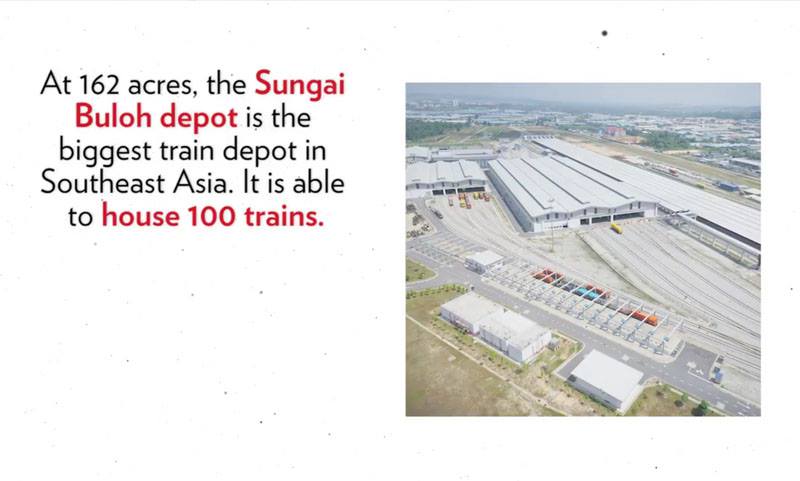 双溪毛糯机厂号称东南亚最大，可同时收纳100辆列车。-M中文网截图-
