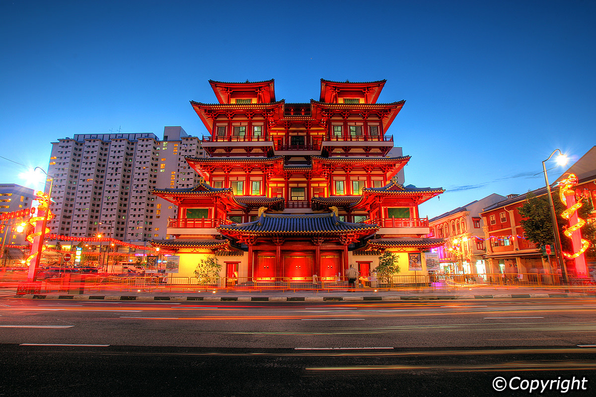 红彤彤，另一种美。图取自：singapore-guide 