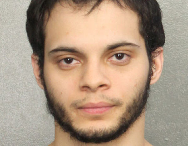 Esteban Santiago, is shown in this booking photo provided by the Broward County Sheriff's Office in Fort Lauderdale, Florida, January 7, 2017. Courtesy Broward County Sheriff's Office/Handout via REUTERS n